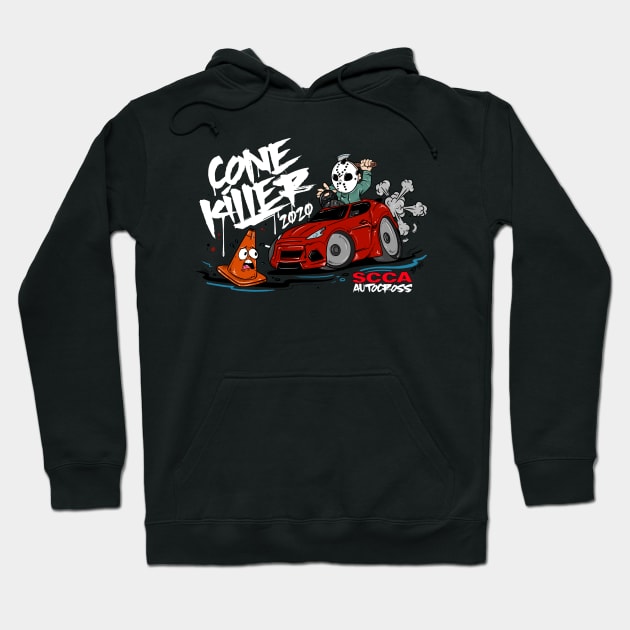 CONE KILLER SCCA Hoodie by PaperMoonTattooCo